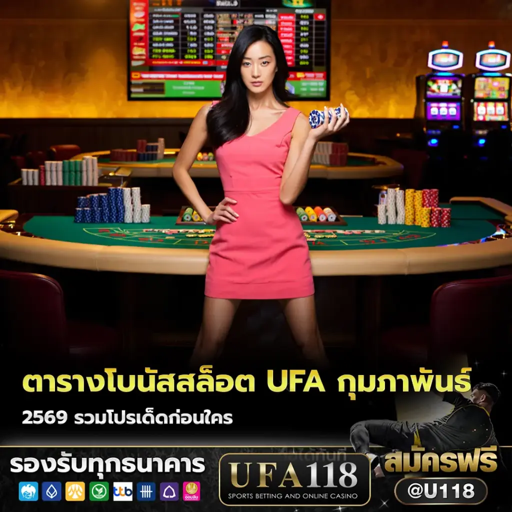 ตารางโบนัสสล็อต ufa วันนี้ ล่าสุด กุมภาพันธ์ 2569