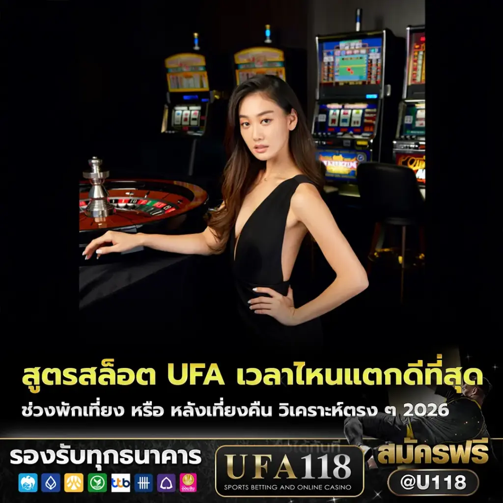 สูตรสล็อต ufa เวลาไหนแตกดีที่สุด ช่วงพักเที่ยง หรือ หลังเที่ยงคืน