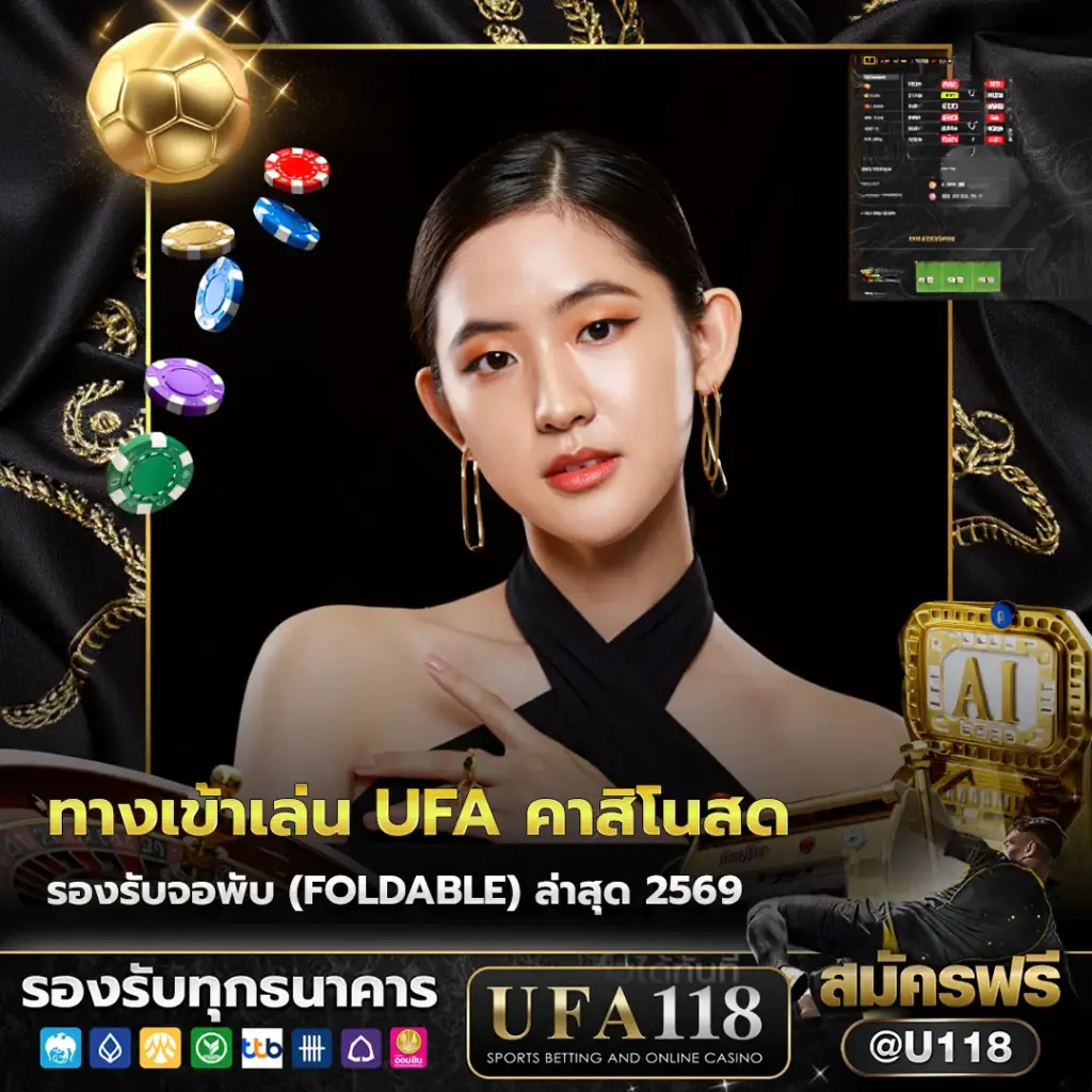 ทางเข้าเล่น UFA คาสิโนสด รองรับจอพับ (Foldable) ล่าสุด 2569
